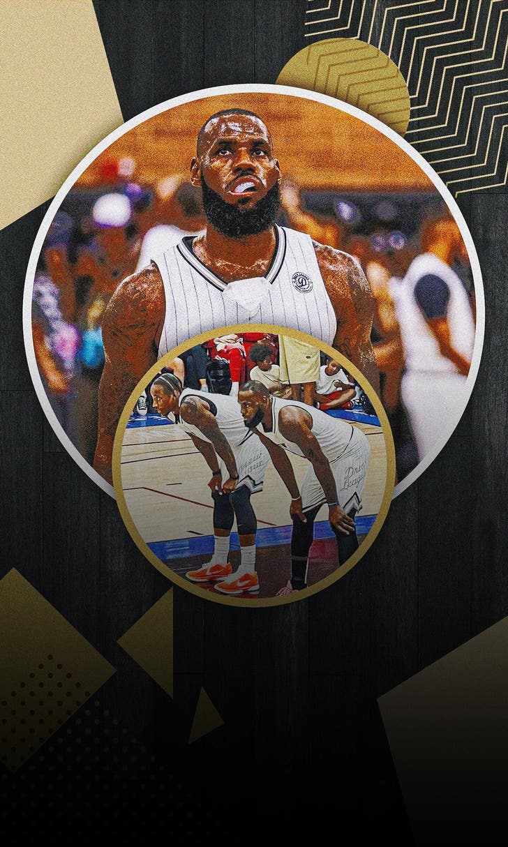 LeBron James shows out at Drew League