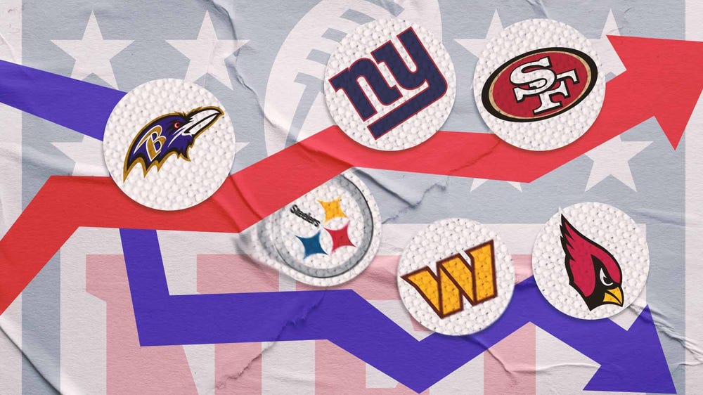 49ers, Giants, Ravens move up in Cowherd's adjusted projections