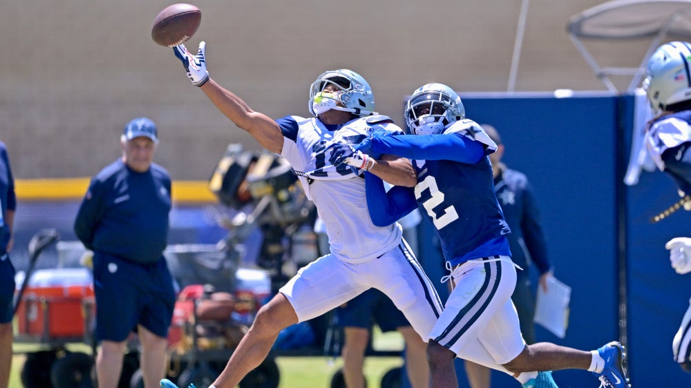 Cowboys' joint practices offer grim glimpse at WR Depth