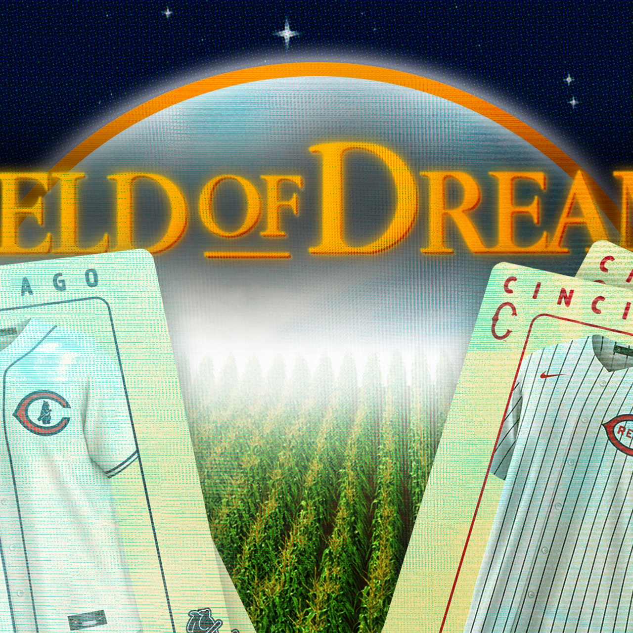 Reds and Cubs show off 'Field of Dreams' game throwback uniforms - The  Washington Post