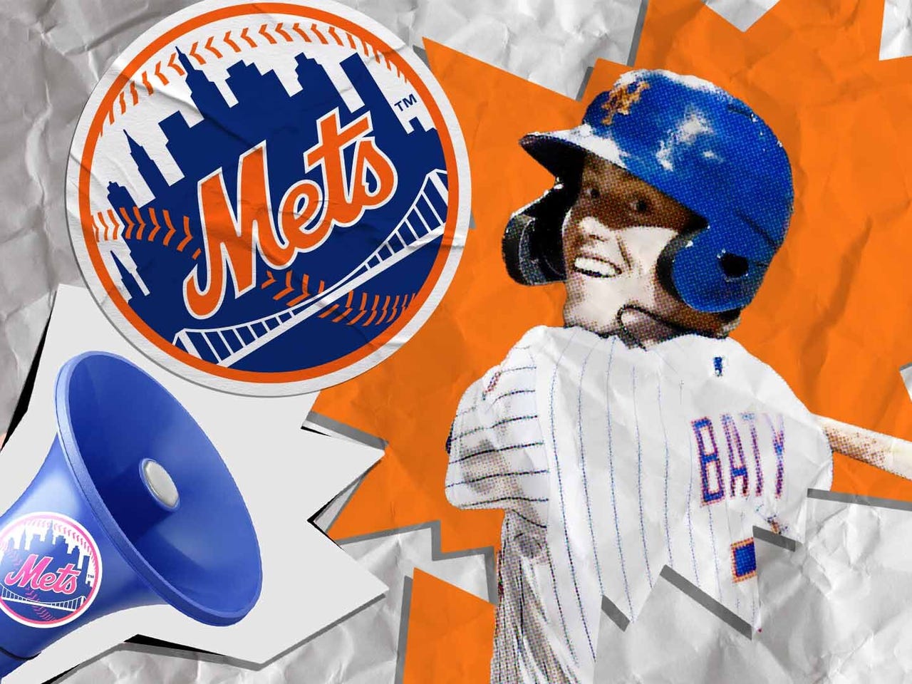 Brett Baty 22 New York Mets baseball signature 2023 Vintage shirt