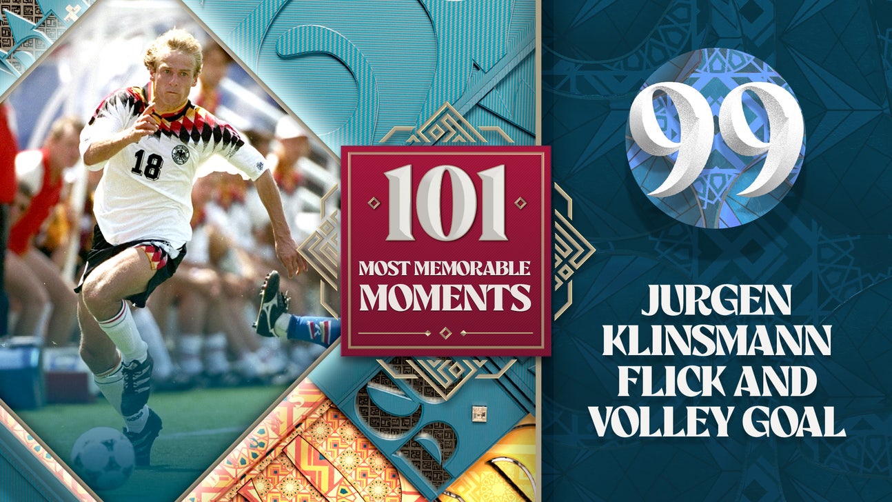 World Cup's 101 Most Memorable Moments: Jurgen Klinsmann's fantastic flick