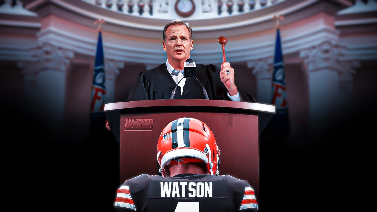 Deshaun Watson suspension: Roger Goodell still has final say