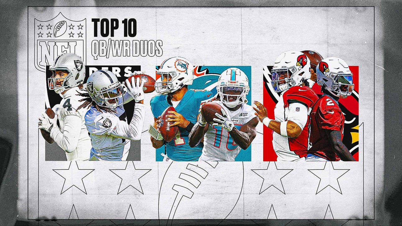 Adams-Carr, Hill-Tua highlight best new QB-WR duos in NFL