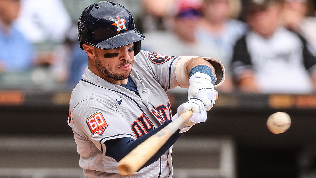 Astros trample White Sox 21-5, Bregman hits two home runs