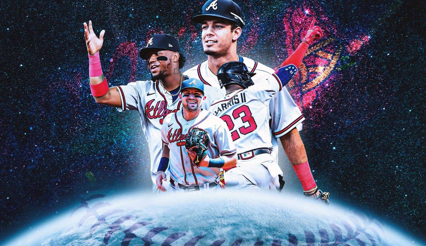 Michael Harris II Money Mike Art Print Atlanta  MLBPA  BreakingT