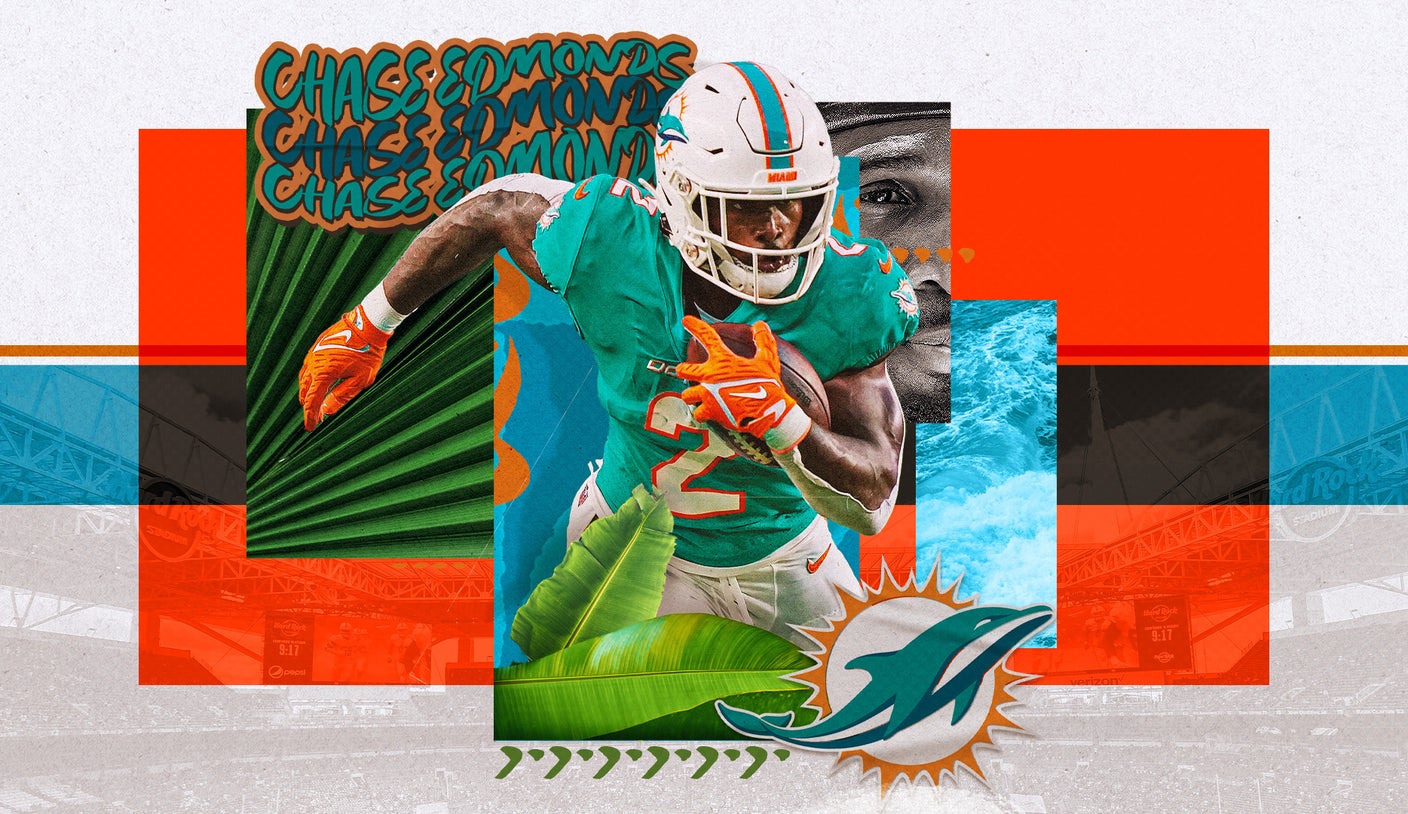 Why Chase Edmonds is an ideal RB1 for the Dolphins' offense
