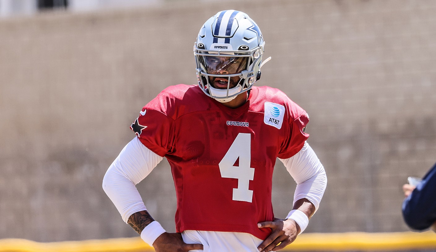 Dallas Cowboys
     
        Dak Prescott having 'his best camp,' according to Jones
       
      11 mins ago