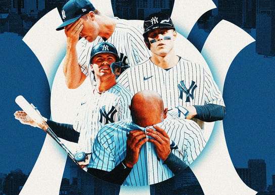 What New York Yankees' struggles mean for their title chances