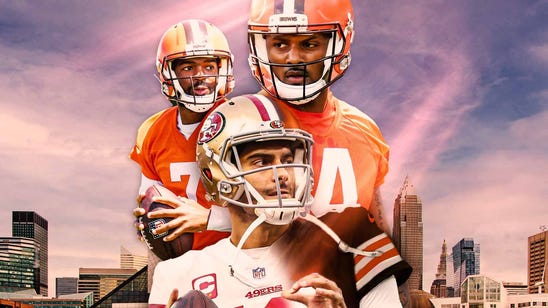 Should Browns trade for Jimmy Garoppolo or stick with Jacoby Brissett?