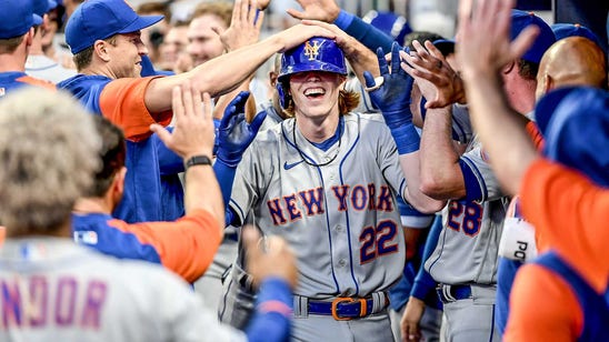 Baty homers first time up in majors, helping Mets beat Braves