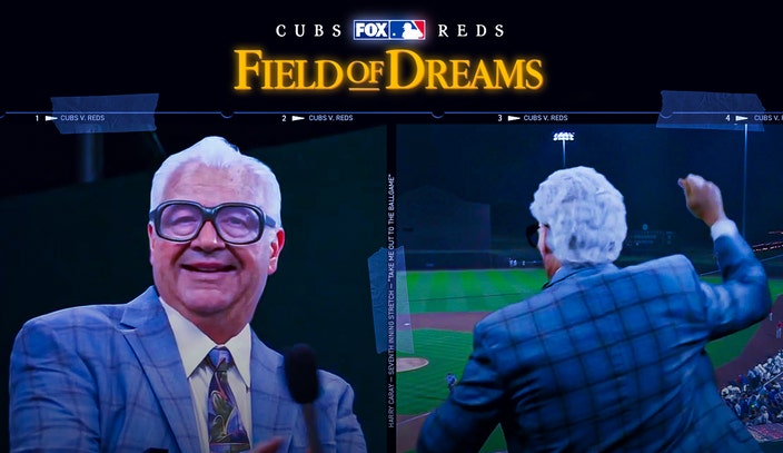 MLB pays tribute to late, great Cubs commentator Harry Caray by