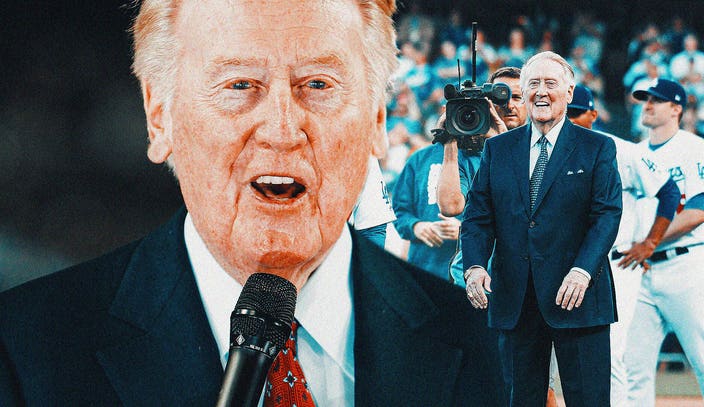 Remembering Vin Scully and his iconic work in the 1986 World Series -  Amazin' Avenue