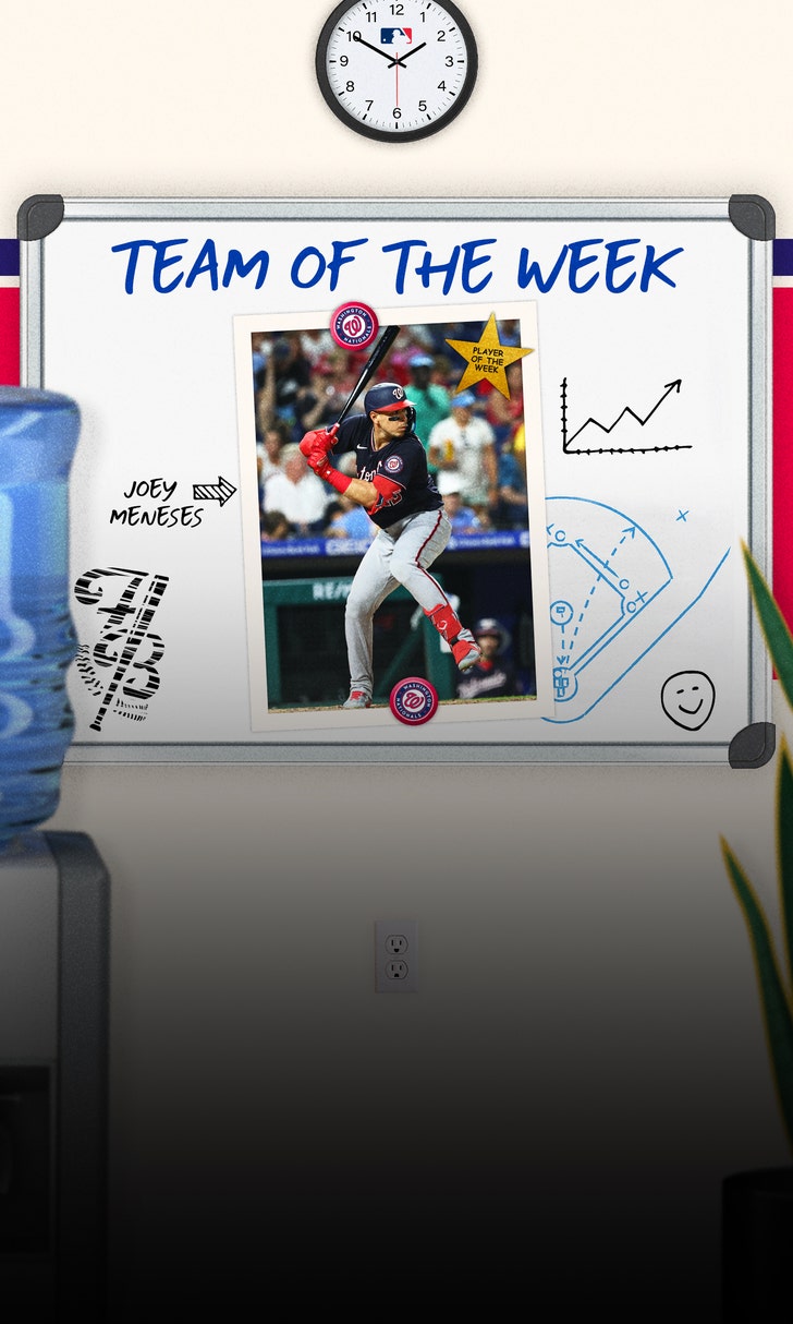 MLB Team of the Week: Joey Meneses breaks out after long-awaited call-up
