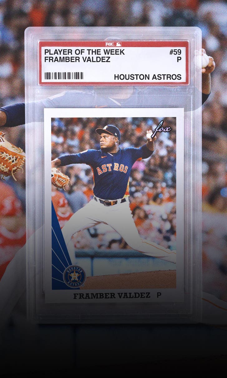 Houston Astros' Framber Valdez is MLB's new ground-ball king