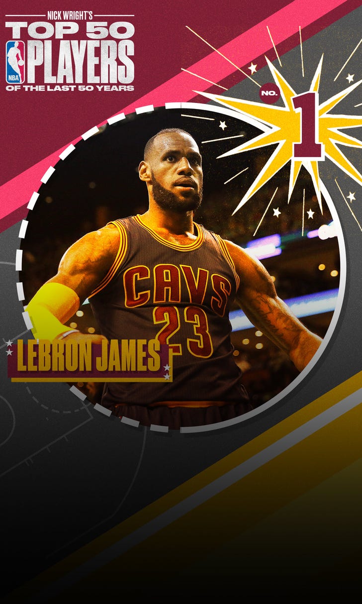 Top 50 NBA players from last 50 years: LeBron James ranks No. 1
