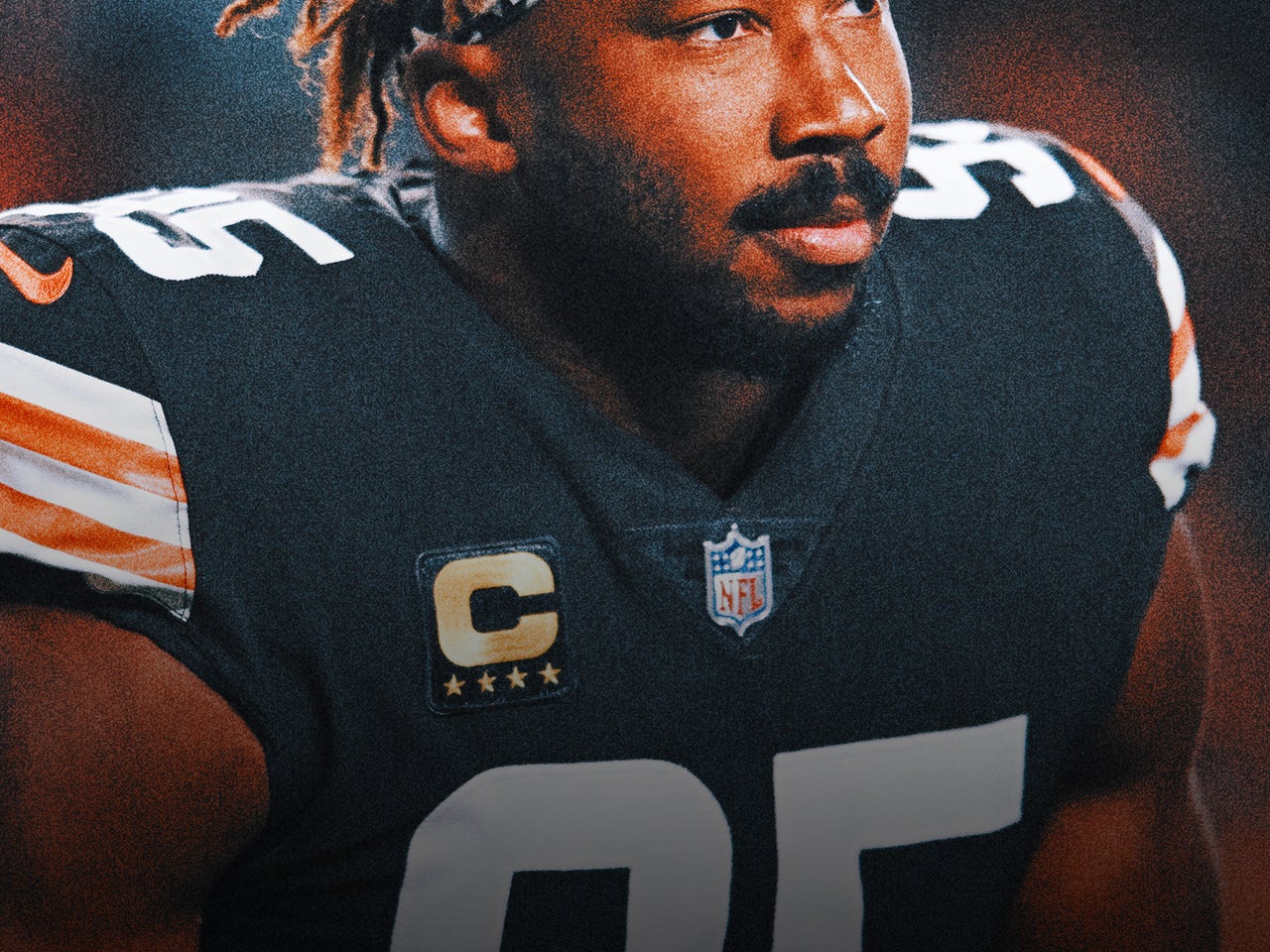 Browns DE Myles Garrett involved in one-car accident, injuries not