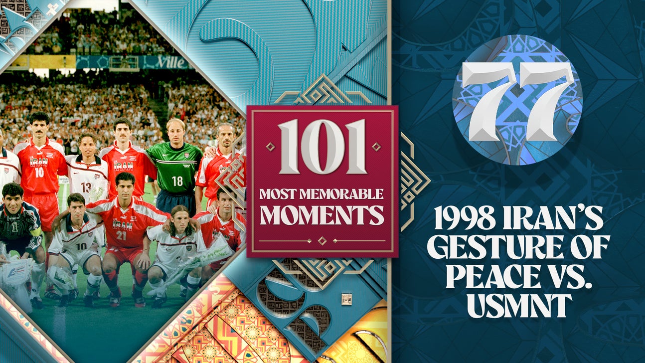 World Cup's 101 Most Memorable Moments: Iran's gesture of peace