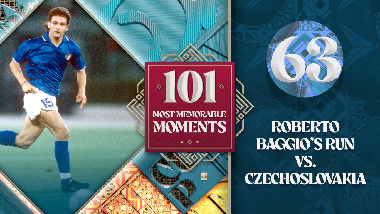 World Cup's 101 Most Memorable Moments: Baggio's divine dribbling