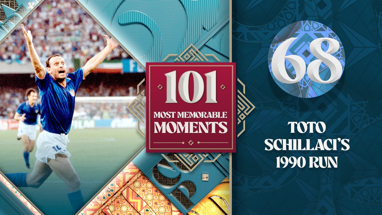 World Cup's 101 Most Memorable Moments: Totò Schillaci surprises Italy