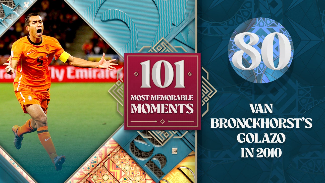 World Cup's 101 Most Memorable Moments: Van Bronckhorst's blast