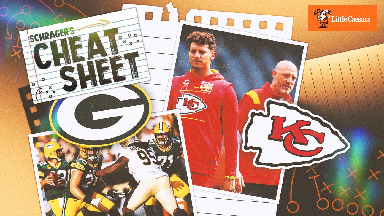 Peter Schrager's Cheat Sheet: Chiefs, Packers face offensive changes