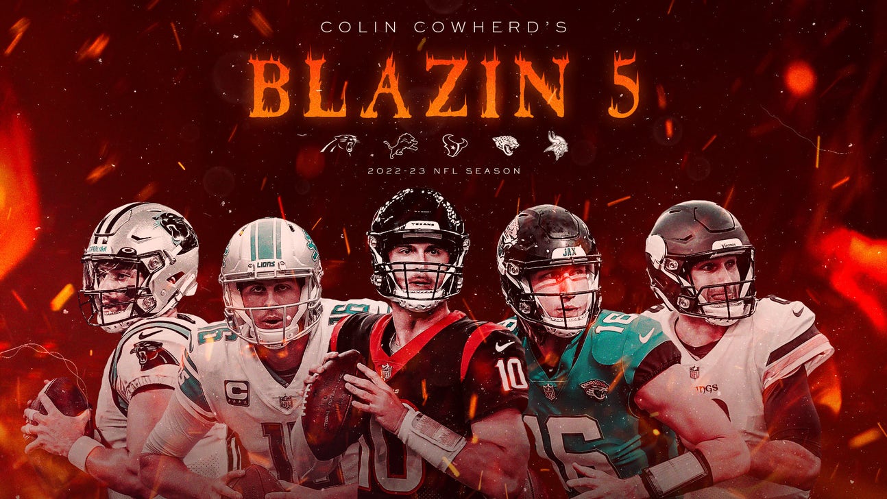 NFL Opening Weekend: Colin Cowherd's Blazin' 5