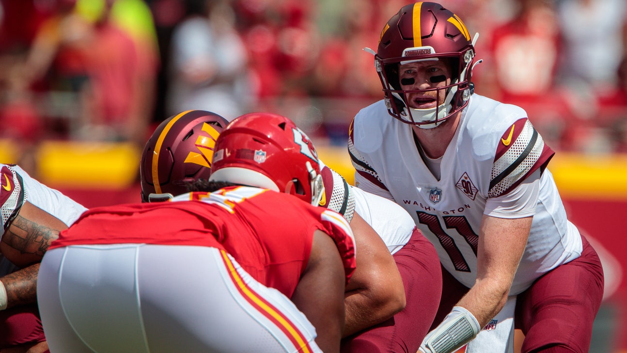 Washington Commanders confident in Carson Wentz despite the doubters