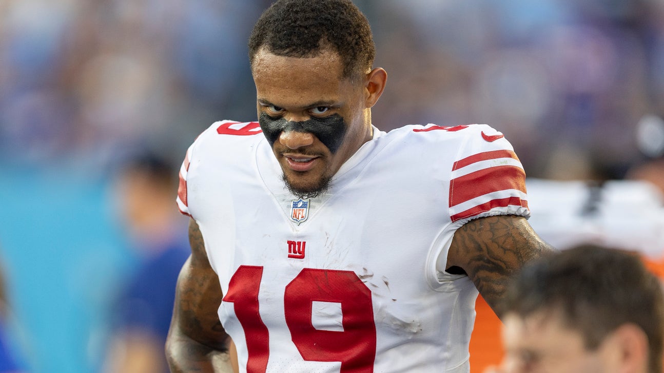 Giants' Kenny Golladay is unhappy. What should coach Brian Daboll do?