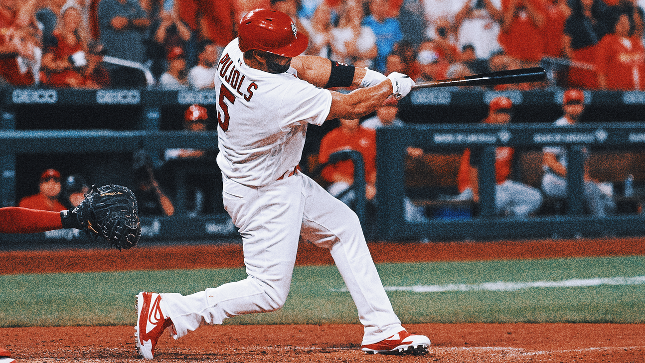 Albert Pujols hits 698th homer, helps Cards beat Reds 6-5