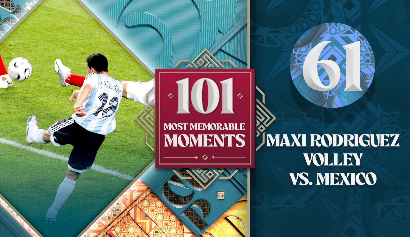 World Cup’s 101 Most Memorable Moments: Maxi’s magical volley #news