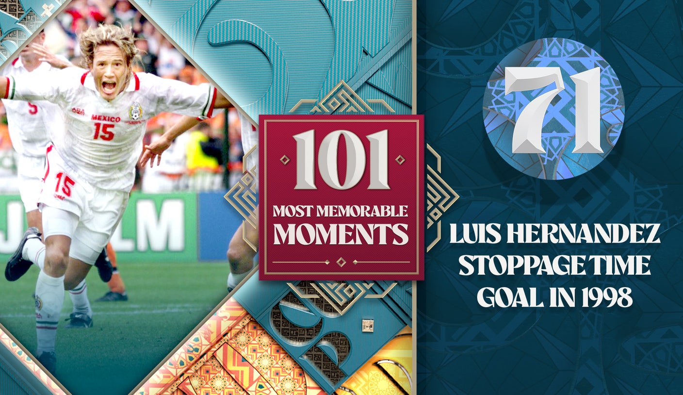 Los 101 momentos más memorables de la Copa del Mundo: El Matador salva a México