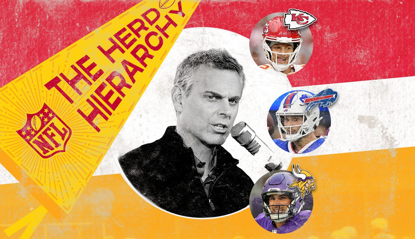 Mahomes, Chiefs top Cowherd's Herd Hierarchy ahead of Week 2