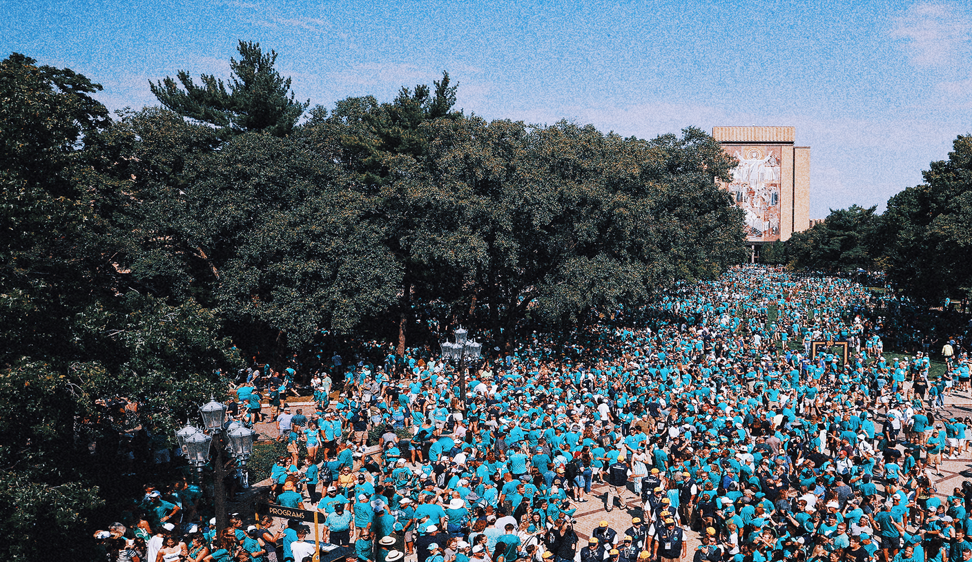 Manti Te'o returns to Notre Dame campus ahead of Cal matchup