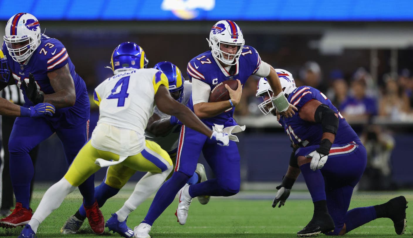 Josh Allen leading Bills in carries is a risk not worth taking