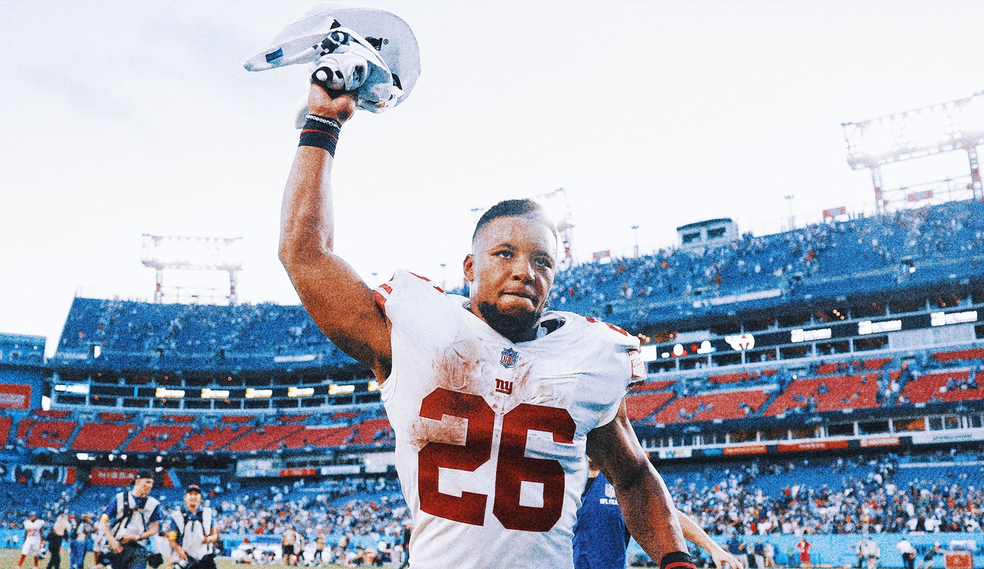 Saquon Barkley threatens to sit out season: ‘I might have to take it to this level’