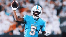 NEXT Trending Image: Dolphins handed first loss as offense falters without Tua