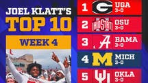 NEXT Trending Image: Oklahoma ascends, USC slips in Joel Klatt's top 10
