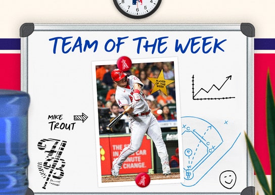 MLB Team of the Week: Mike Trout is back to his MLB-ruling ways