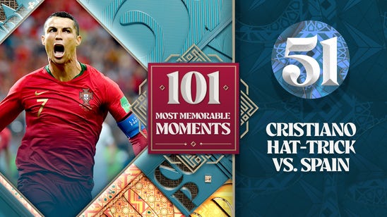 World Cup's 101 Most Memorable Moments: Ronaldo's hat-trick vs. Spain