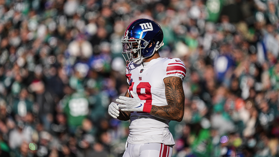 Giants looking for bounceback seasons from WRs Golladay, Toney