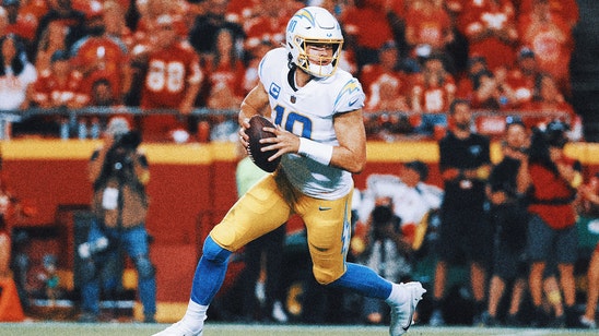 Justin Herbert's gutsy effort not enough to lead Chargers past Chiefs