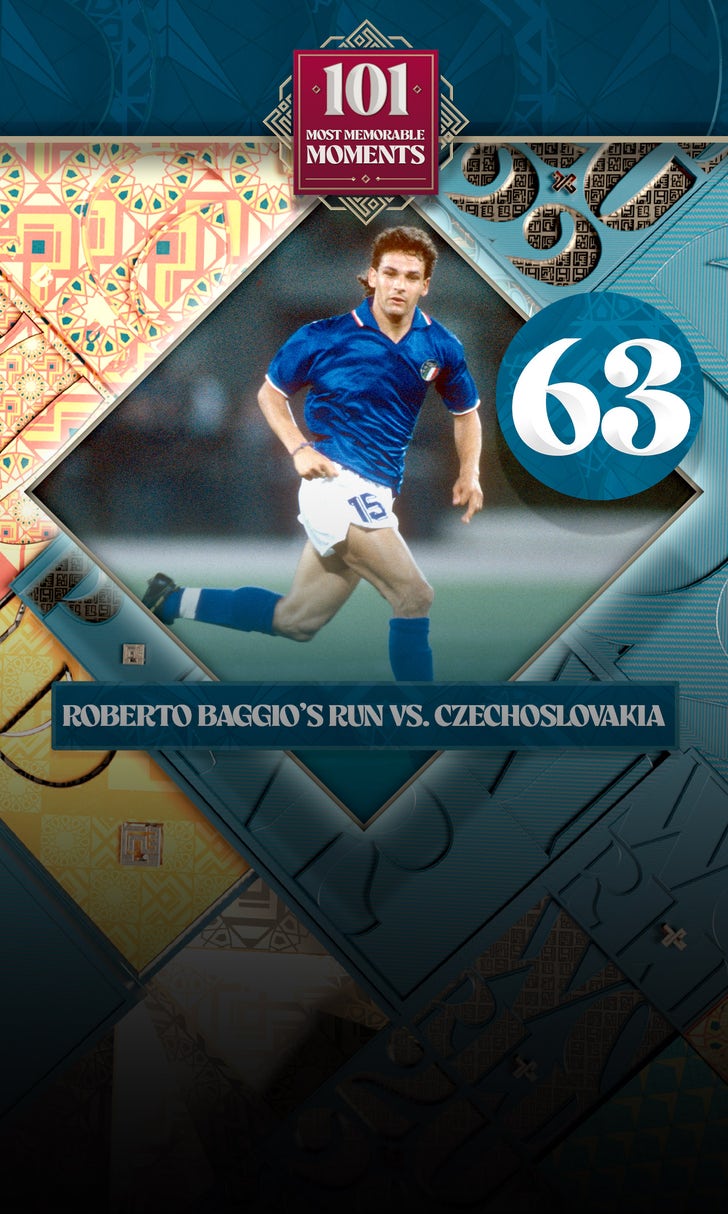 World Cup's 101 Most Memorable Moments: Baggio's divine dribbling