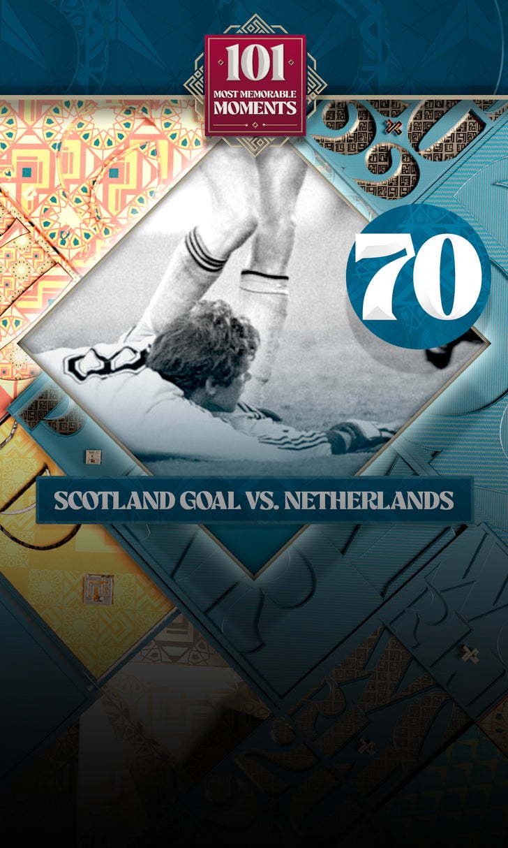 World Cup's 101 Most Memorable Moments: Scotland can't score enough