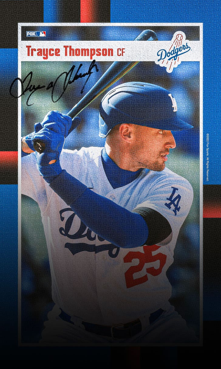 Dodgers' Trayce Thompson has come full circle after hitting 'rock bottom'