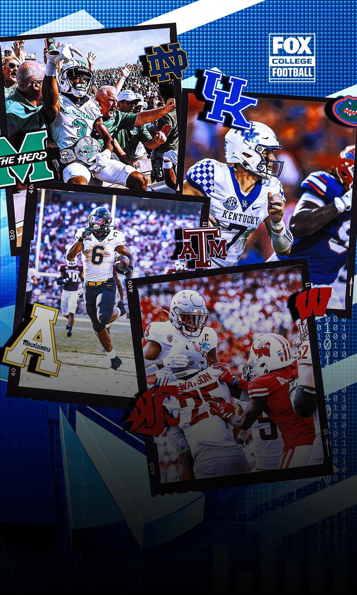 10 incredible stats from an upset-filled college football Saturday