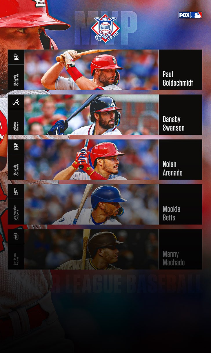 NL MVP race: Can Mookie Betts, Nolan Arenado challenge Paul Goldschmidt?