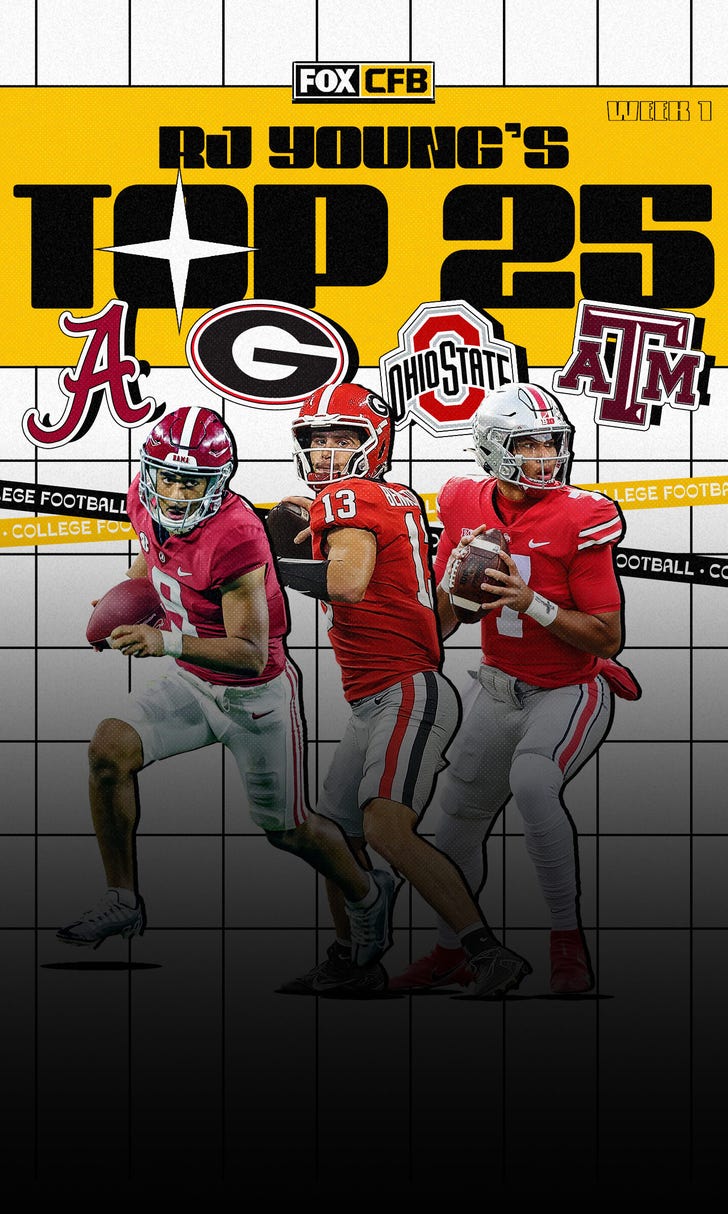 College football rankings: Georgia tops RJ Young's Top 25