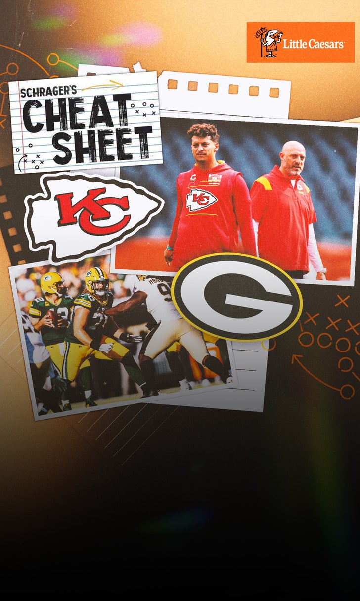Peter Schrager's Cheat Sheet: Chiefs, Packers face offensive changes