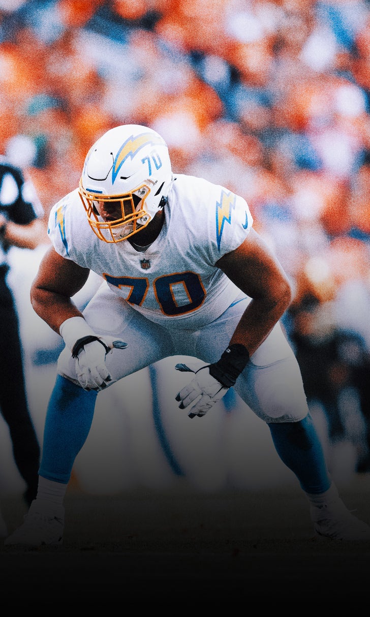 Chargers LT Rashawn Slater expected to miss remainder of season